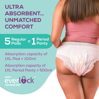 Disposable Period Panties | Box of 5 | Ultra Heavy Flow