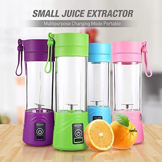 Blender Portable Blade Smoothie Maker Usb Juicer Bottle Blender