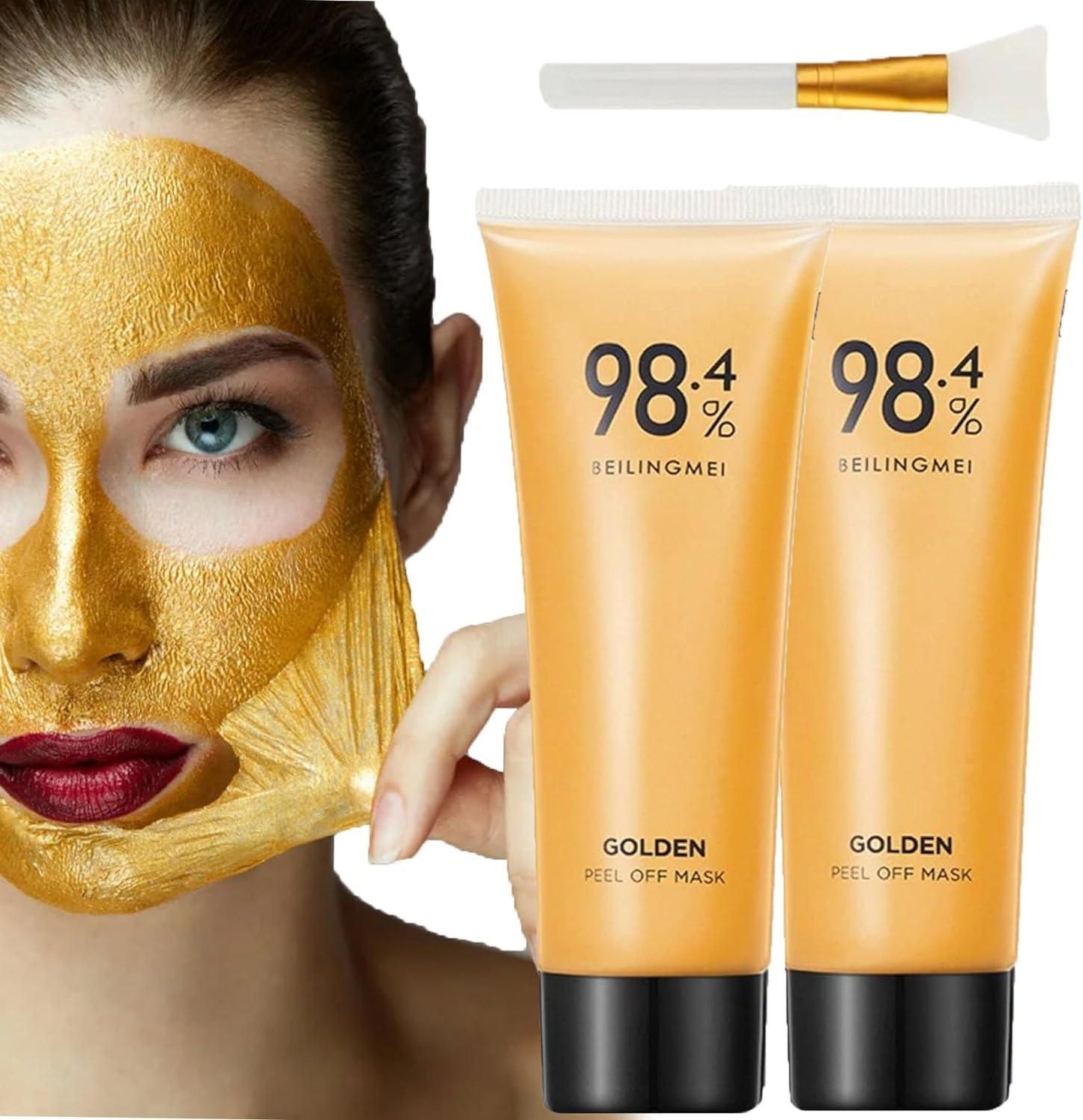 Gold Peel off Mask (Pack of 2)