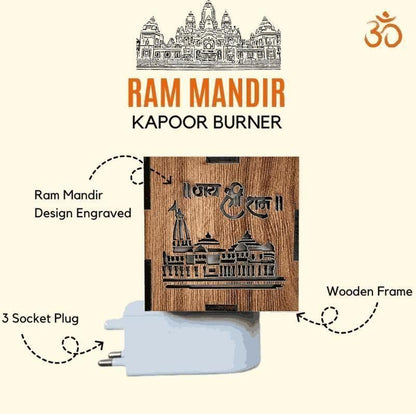 Ayodhya Ram Mandir Aroma Burner & Night lamp