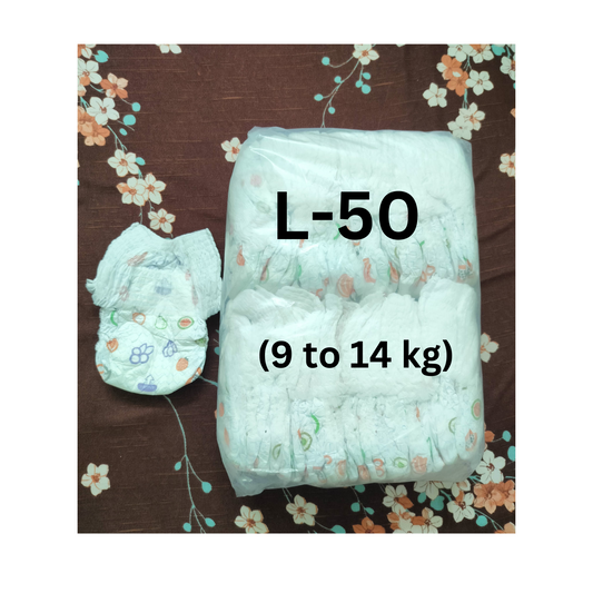 Baby Diaper - Pack of 50 (All size)