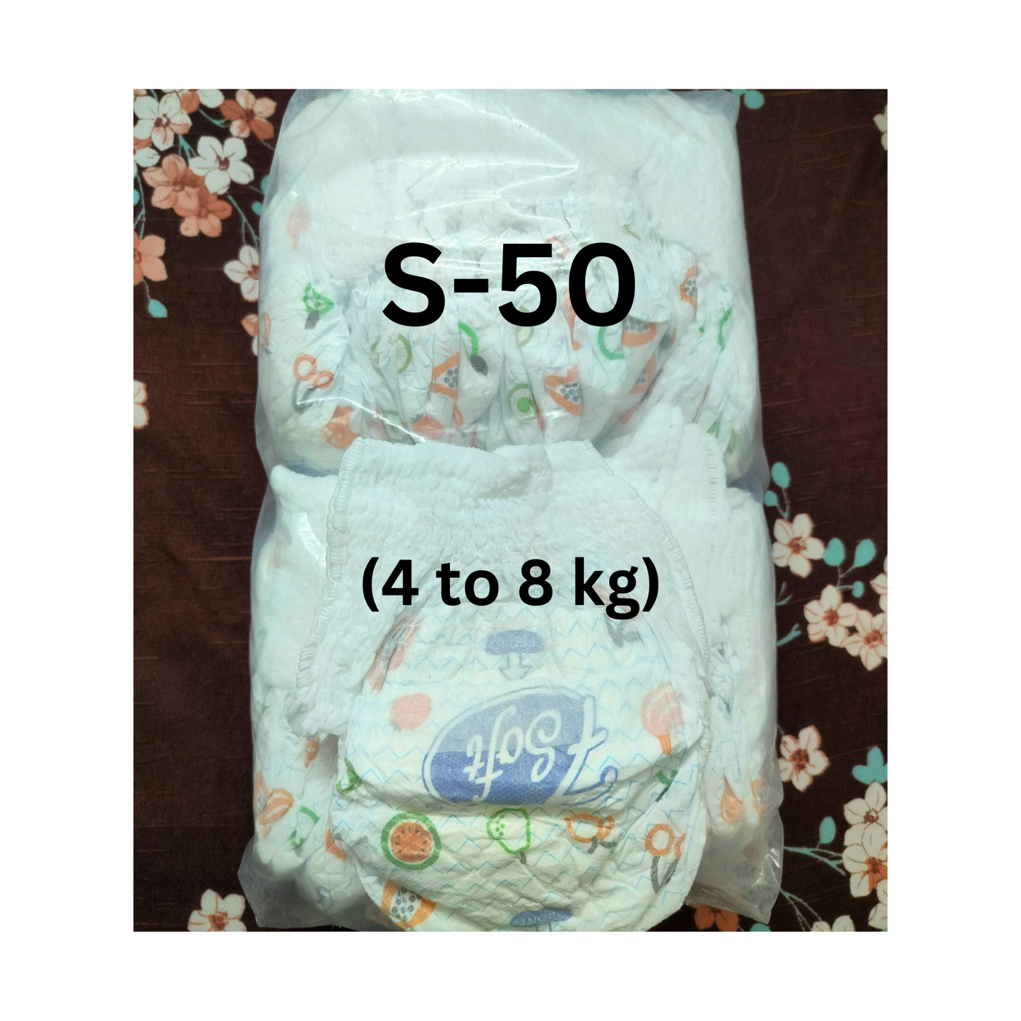 Baby Diaper - Pack of 50 (All size)