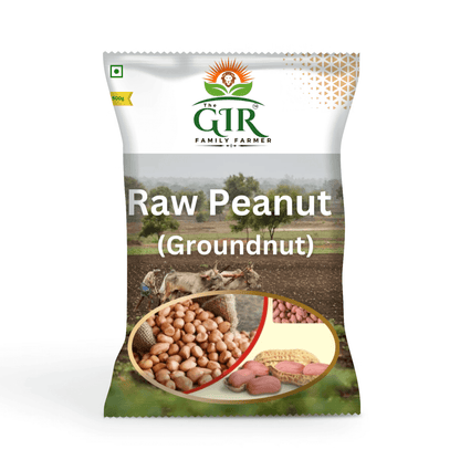 GIR Farmer Organic Moongfali Dana (Raw Peanuts) - Pure, Pesticide-FreeTHE GIR FARMER