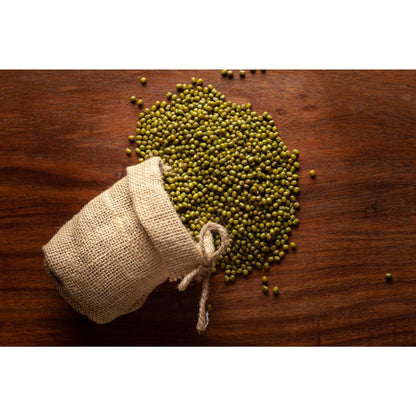 Green Gram Whole Green Moong by Gir Farmer- 500g