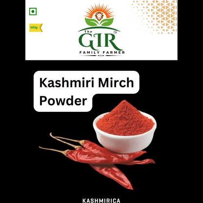 The GIR Farmer's Organic Red Chilli Powder - Fiery Flavor in a 100g PaTHE GIR FARMER